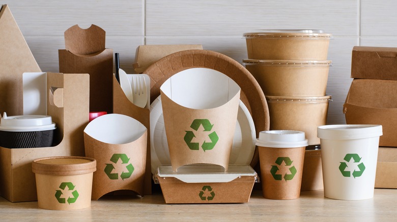 Recyclable food containers