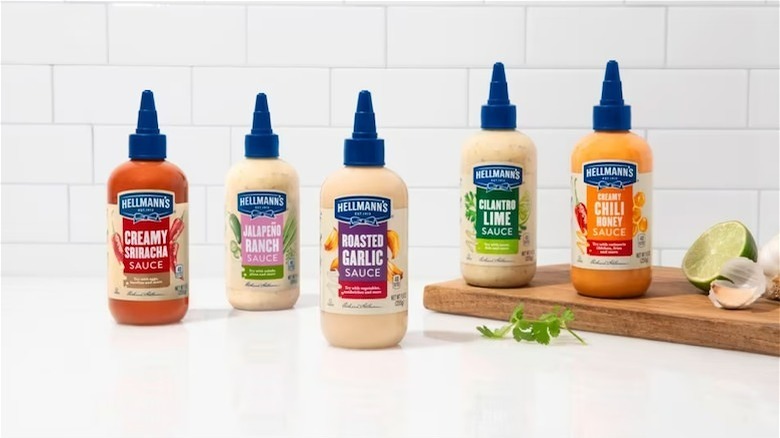 Hellmann's drizzle sauces