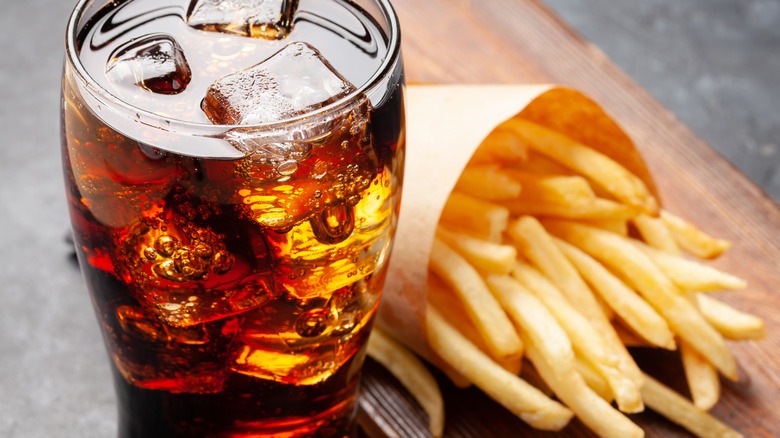Coke and French fries