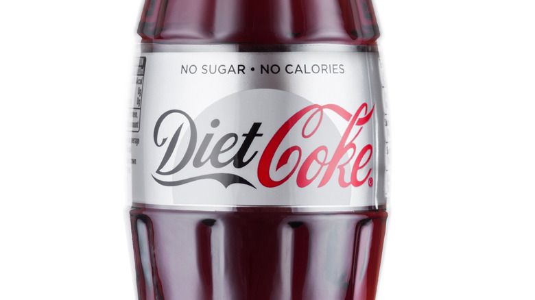 Diet Coke in bottle