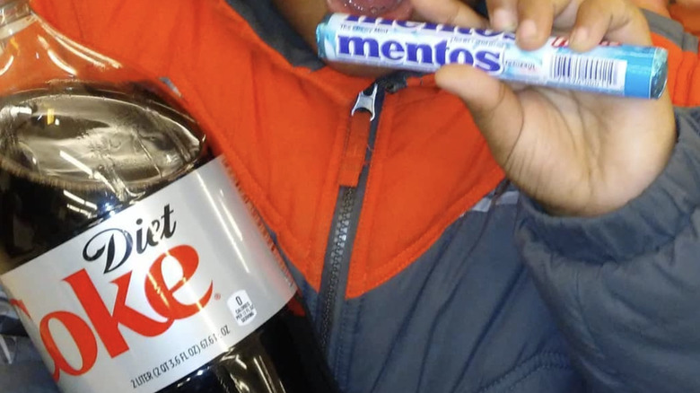 Diet Coke and Mentos