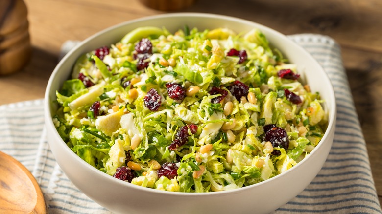 Brussels sprouts salad