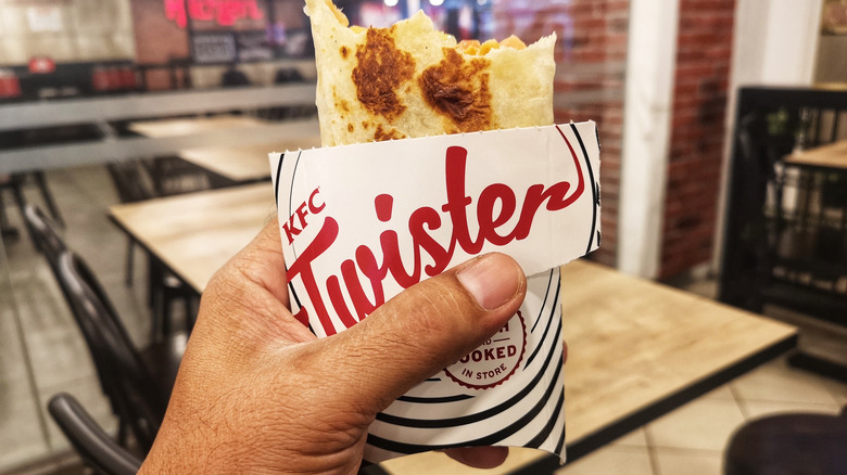 KFC twister wrap