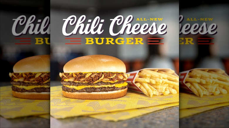 Whataburger Chili Cheese Burger