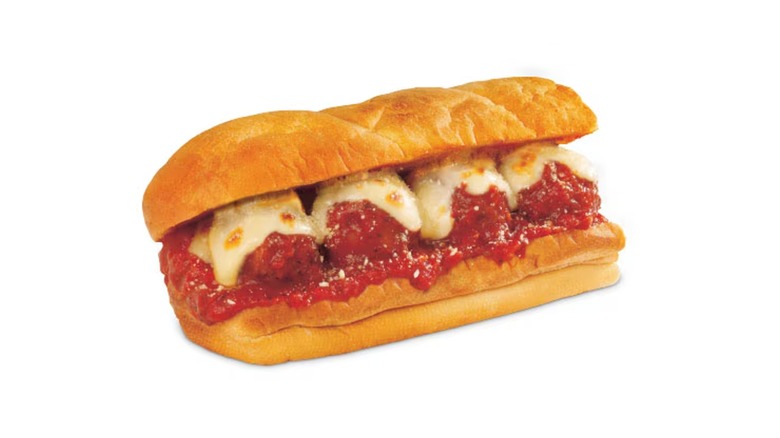 Subway's meatball marinara sandwich