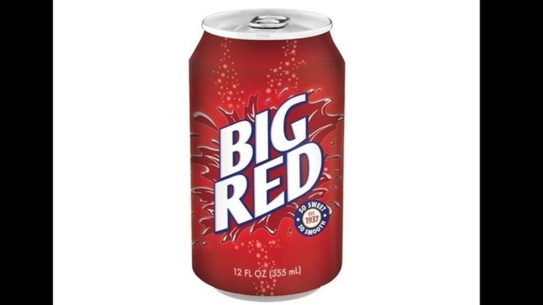 can of Big Red soda