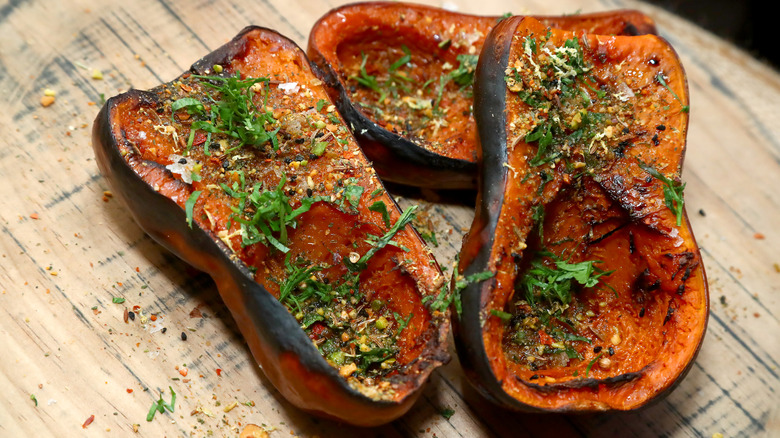 Seasoned roasted squash