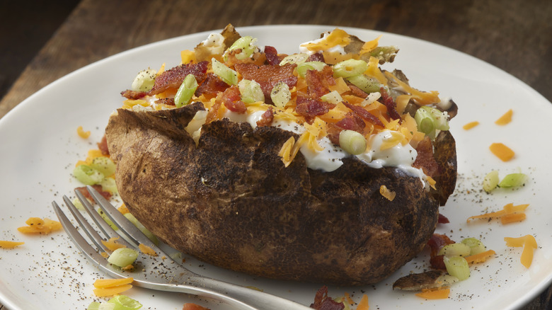 Loaded baked potato