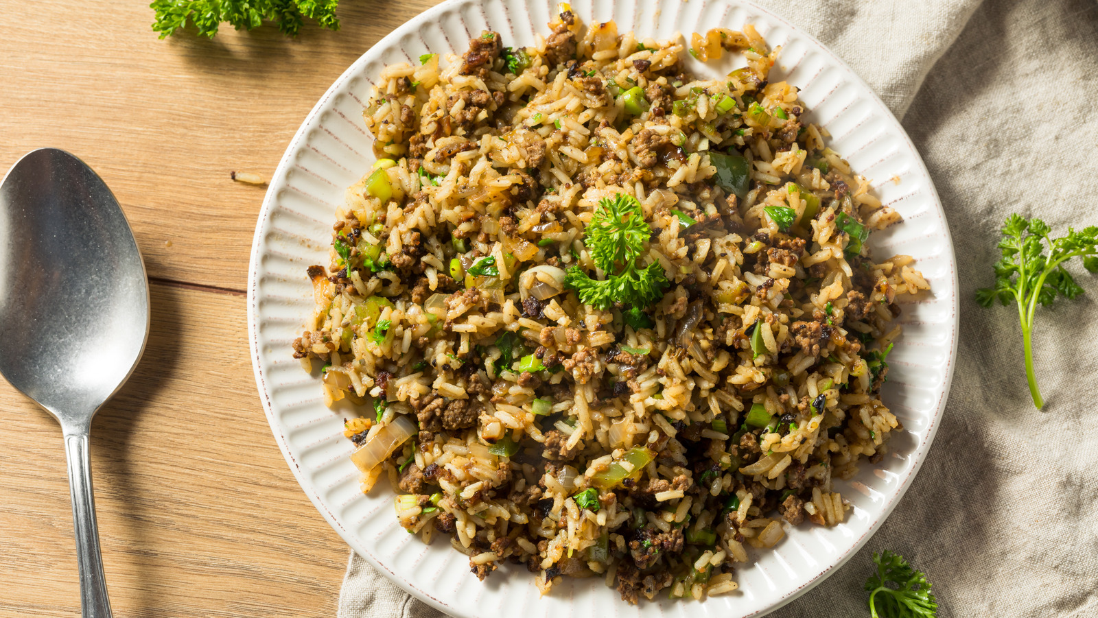 What's The Difference Between Dirty Rice And Rice Dressing?