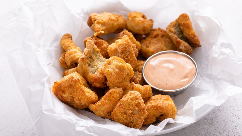 catfish nuggets with remoulade