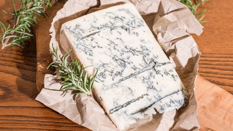 hunk of gorgonzola