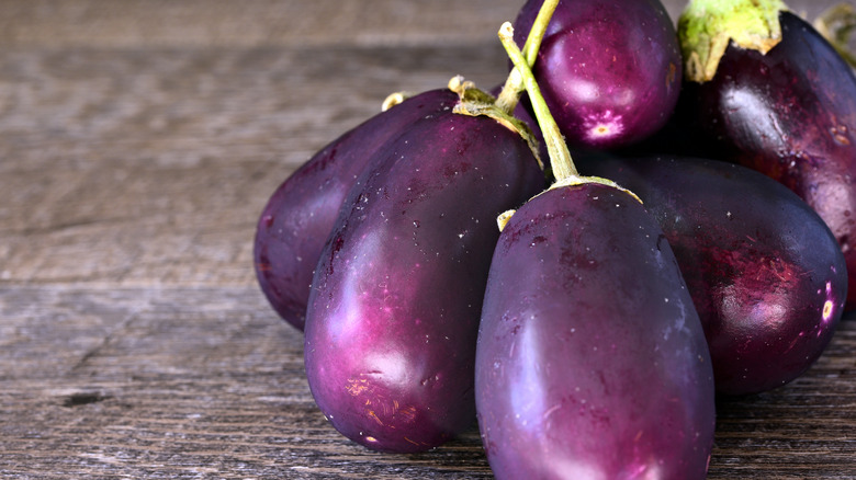 baby eggplants