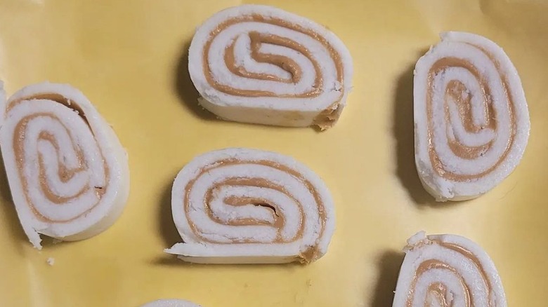 potato candy laid out on the counter