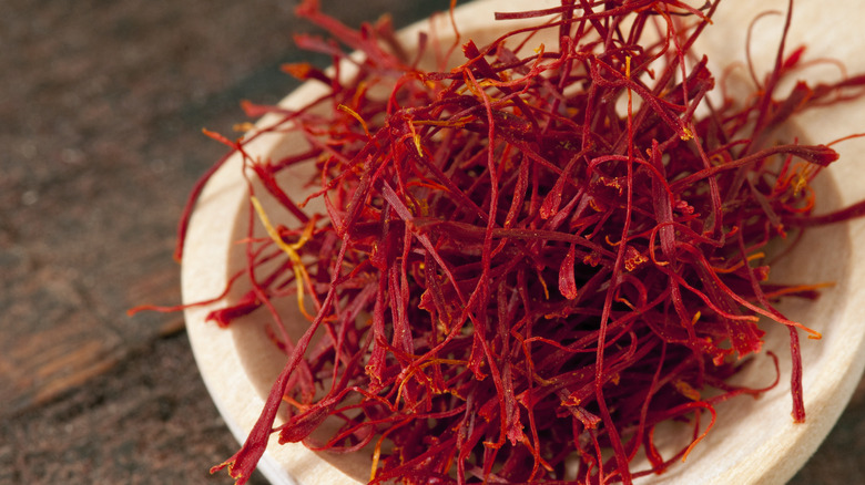 bowl of saffron