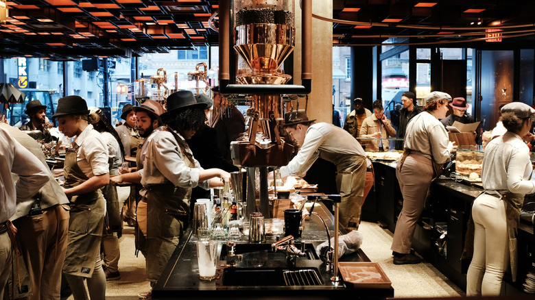 Starbucks Reserve roastery New York