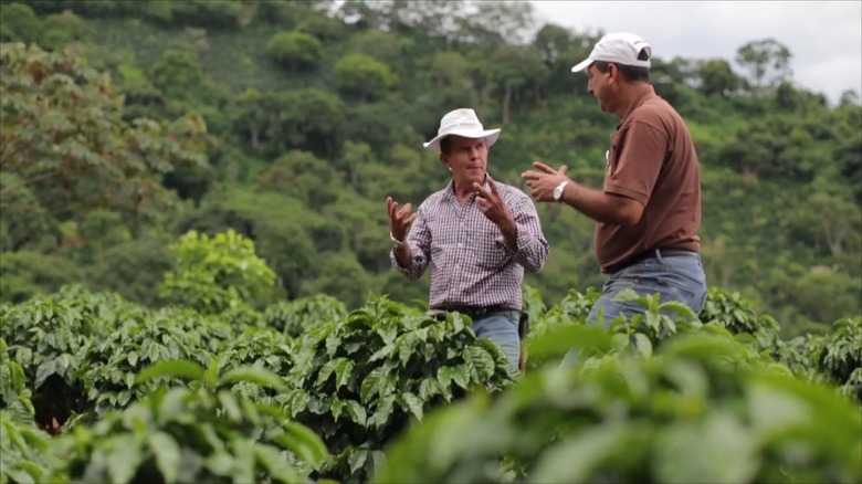 One of Starbucks Reserve's suppliers