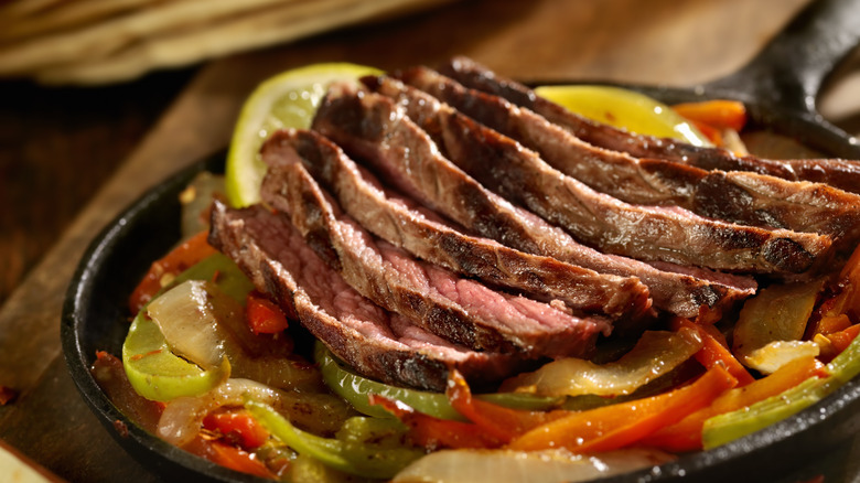 steak fajitas