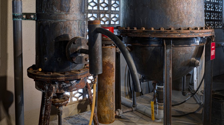 distillery on Curacao island