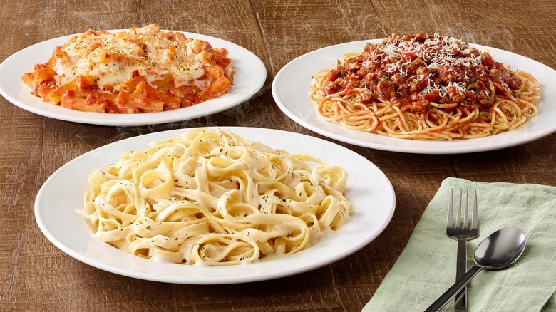 Olive Garden pasta dishes