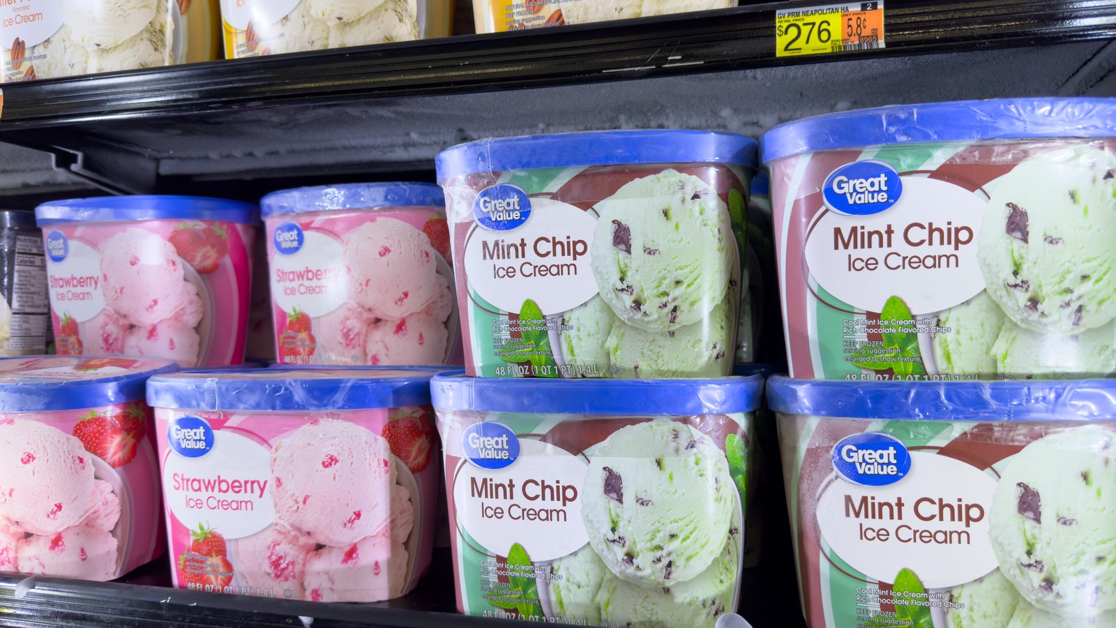 When it comes to buying ice cream, Walmart is much better than Aldi