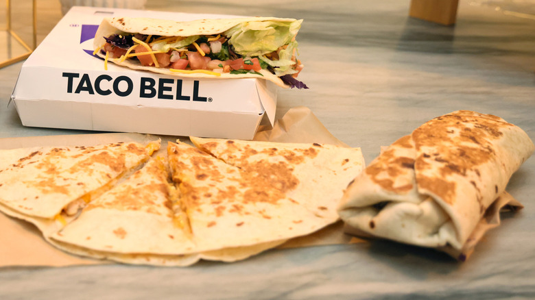 Taco Bell quesadilla