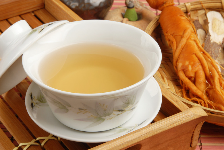 Once You Get to Work: Ginseng Tea