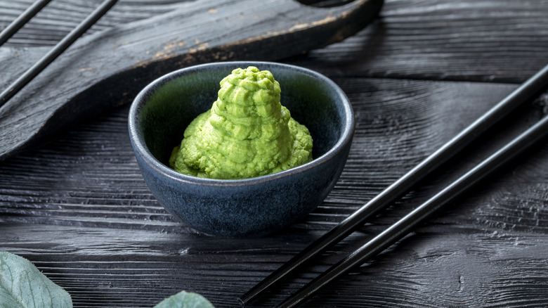 wasabi in bowl