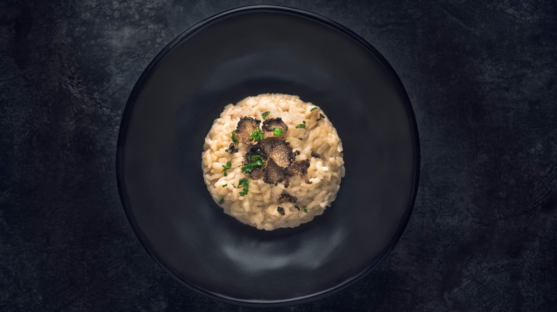 Mushroom risotto