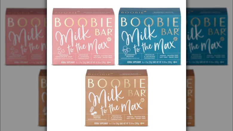 boxes of Boobie Bars 