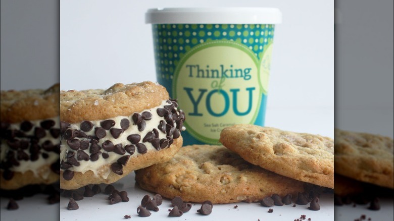 eCreamery ice cream cookie sandwich