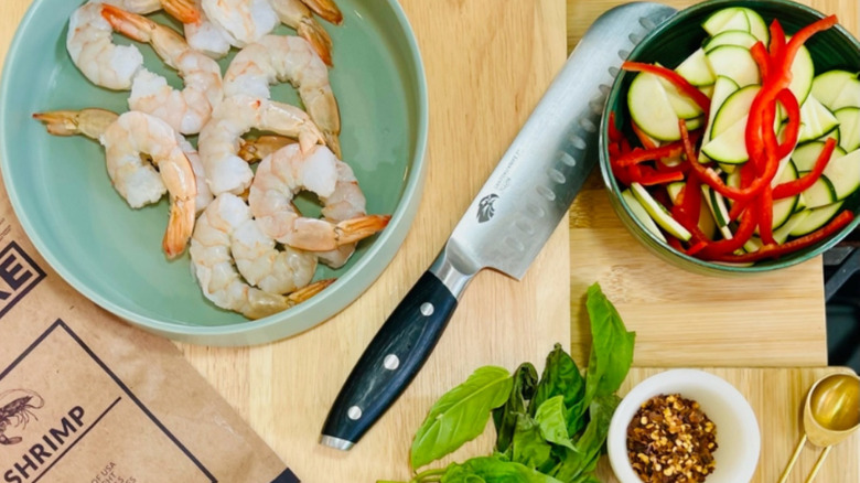 Shrimp dinner idea from Fish Fixe