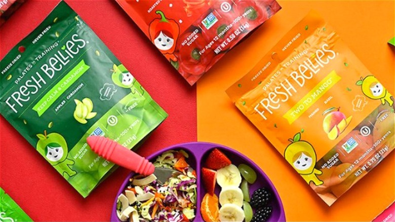 Fresh Bellies packaged snacks multicolored 