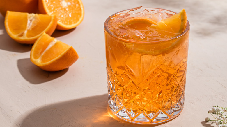 Orange mocktail