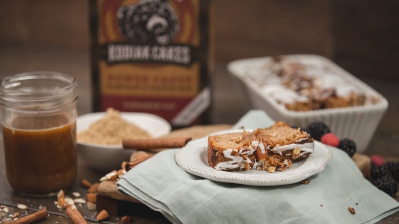 Kodiak Cakes pastry on plate