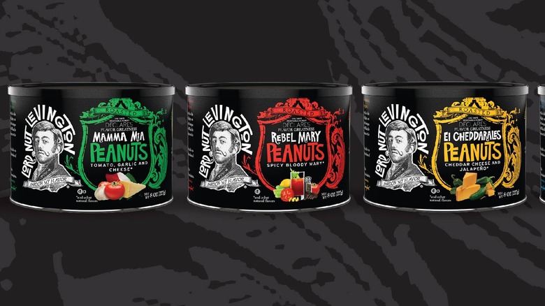 Lord Nut Levington flavors packaged