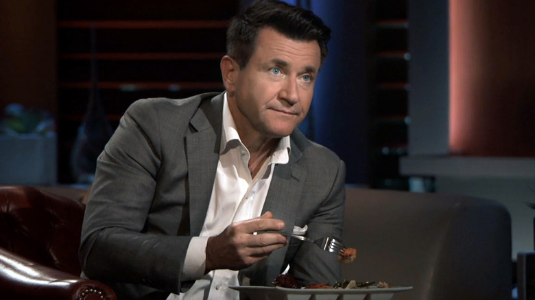 Robert Herjavec eating Lulu Bang