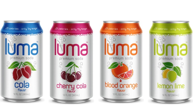 Luma Soda cans