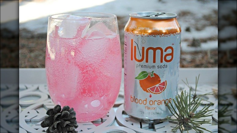 Luma blood orange soda