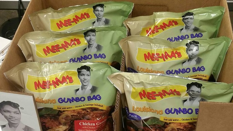 Mee-Ma's gumbo bags in box