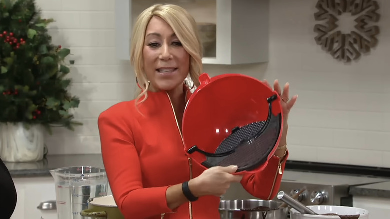 Lori Greiner with Scooping Bowl