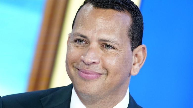 Alex Rodriguez smiling 