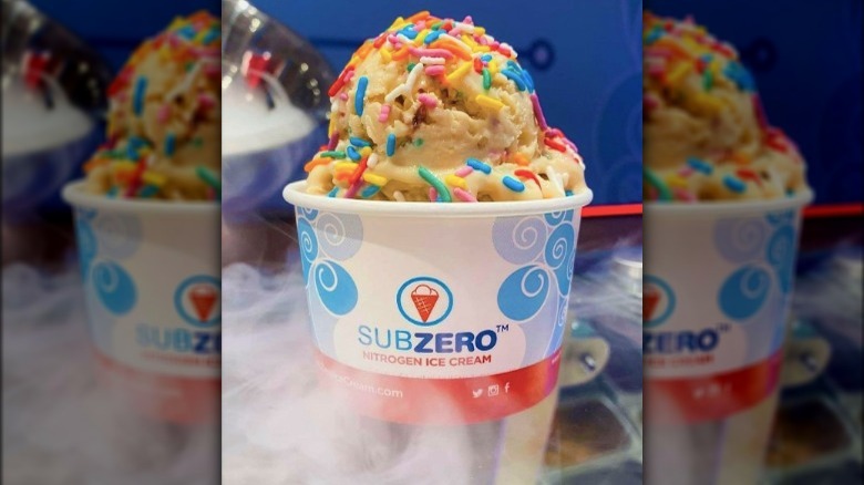 Sub Zero ice cream 