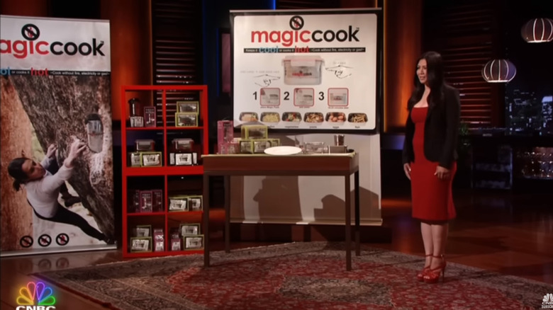 Sharon Yu pitching Magic Cook