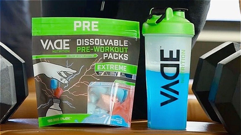 Vade nutrition pre-workout packs