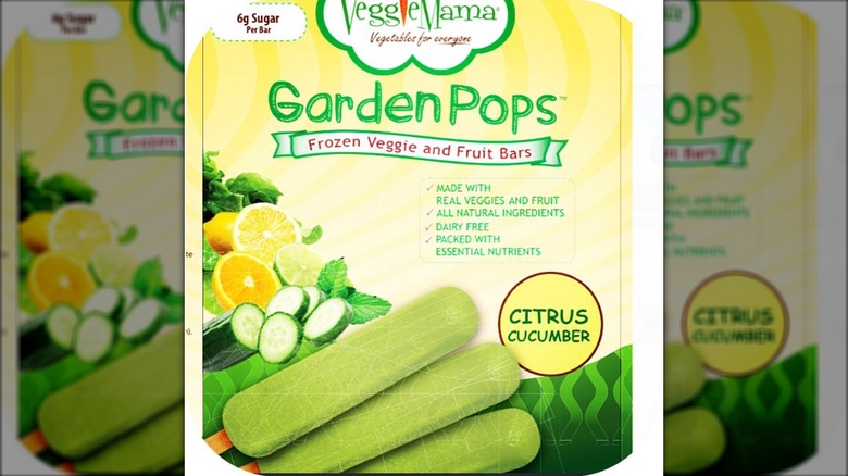 Veggie Mama cucumber Garden Pops