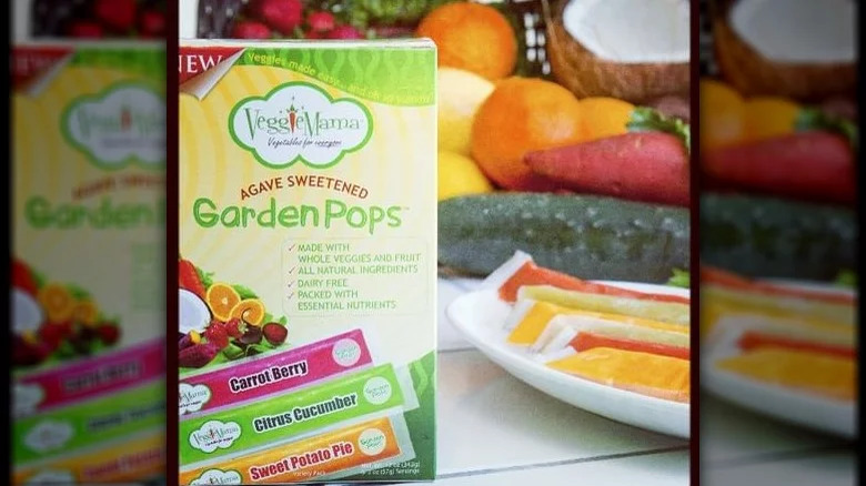 box of Veggie Mama popsicles