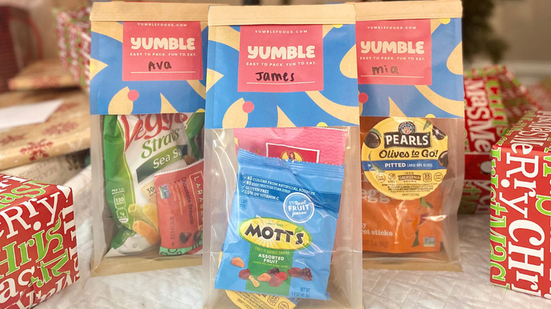 Yumble snack packs