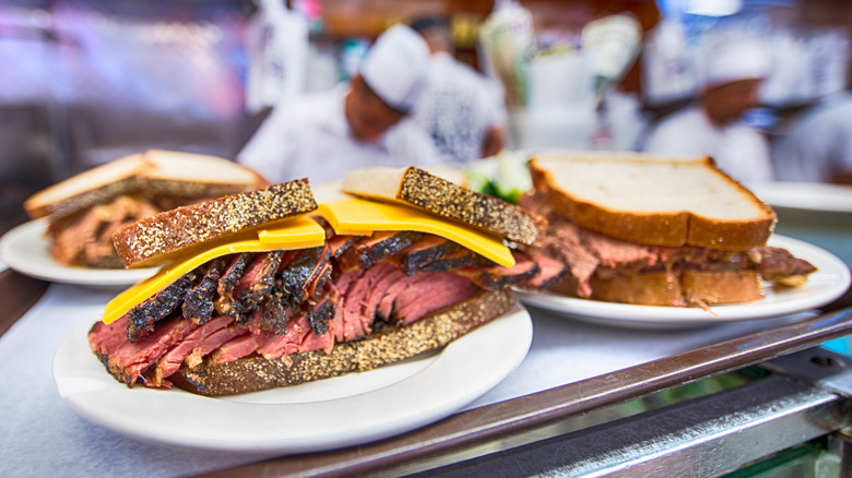 Sandwich from Katz's Delicatessen