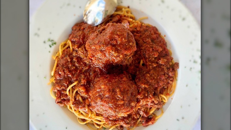 The Godfather's spaghetti bolognese