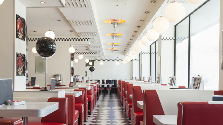 1950s style diner